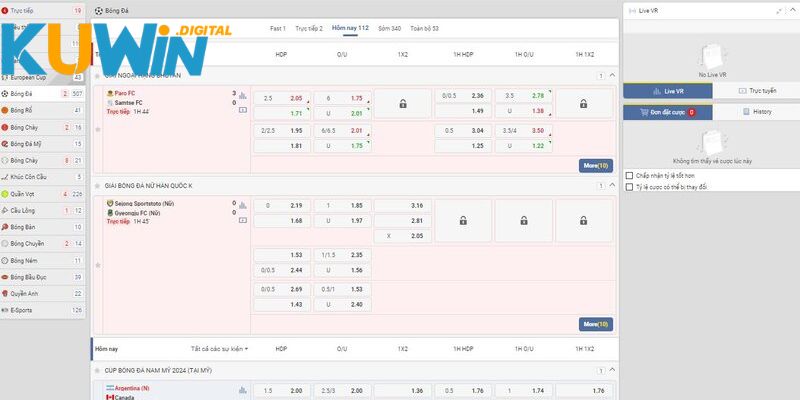 Những kèo cược hot nhất tại United Gaming KUWIN 