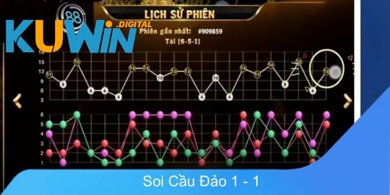 Soi cầu 1 - 1 cũng là chiến thuật được nhiều người áp dụng